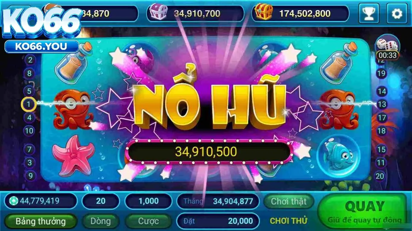 Điểm Nổi Bật Nổ Hũ Ko66