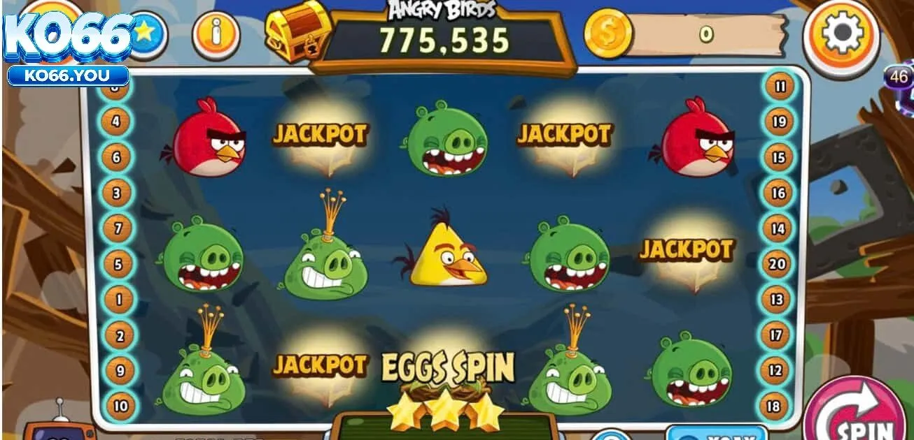 Trải Nghiệm Nổ Hũ Angry Birds Ko66
