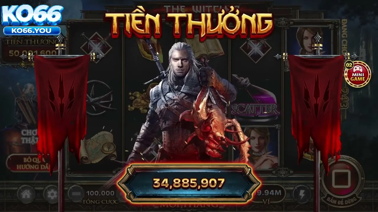 Cách Chơi Nổ Hũ The Witcher Ko66
